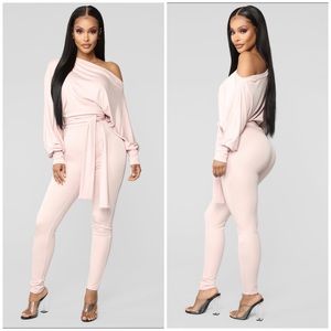 Off the Shoulder Jumpsuit